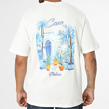 Frilivin - Tee Shirt Casa Palma Beige Clair