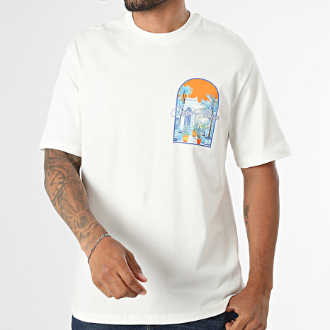 Frilivin - Tee Shirt Casa Palma Beige Clair