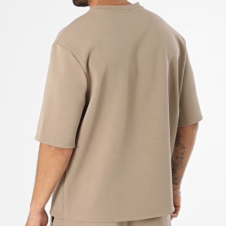 Frilivin - Ensemble Tee Shirt Et Short Jogging 086 Camel