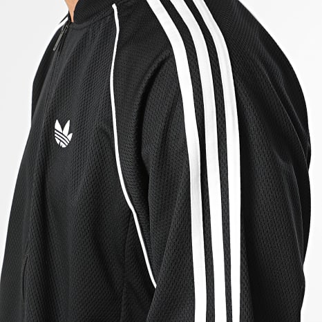 Adidas Originals - Veste Zippée A Bandes KR1374 Noir