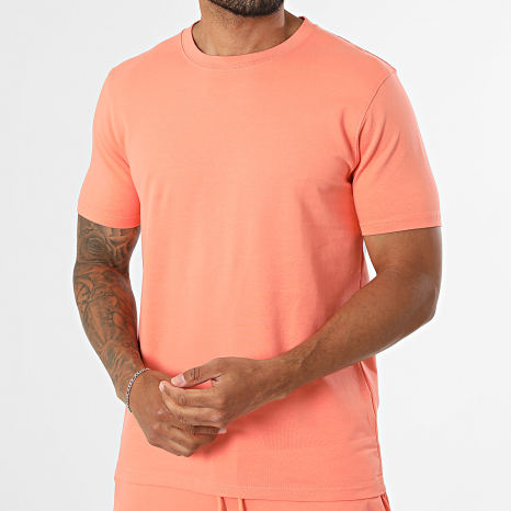 Classic Series - Ensemble Tee Shirt Et Short Cargo Tank Saumon