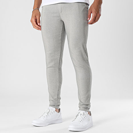 Frilivin - Pantalon Slim 103 Beige Chiné