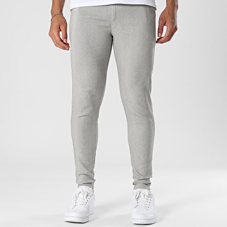 Frilivin - Pantalon Slim 103 Beige Chiné