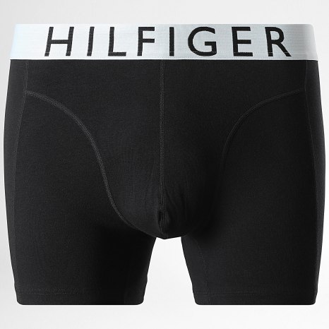 Tommy Hilfiger - Lot De 3 Boxers 3754 Noir Blanc Vert Bleu Roi
