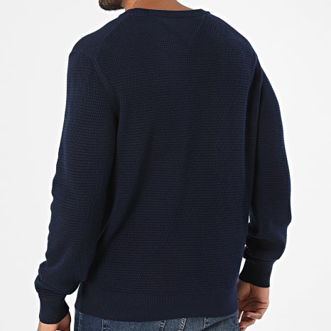 Tommy Hilfiger - Pull Seasonal Structure Crew Neck 2799 Bleu Marine