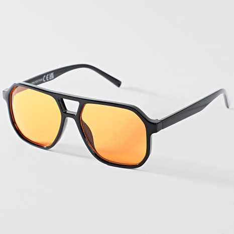 Classic Series - Lunettes De Soleil 621 Orange Noir