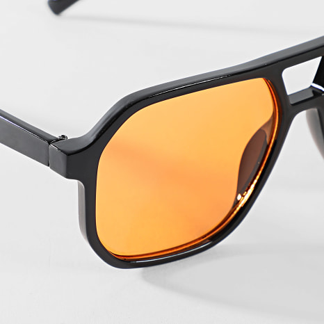 Classic Series - Lunettes De Soleil 621 Orange Noir