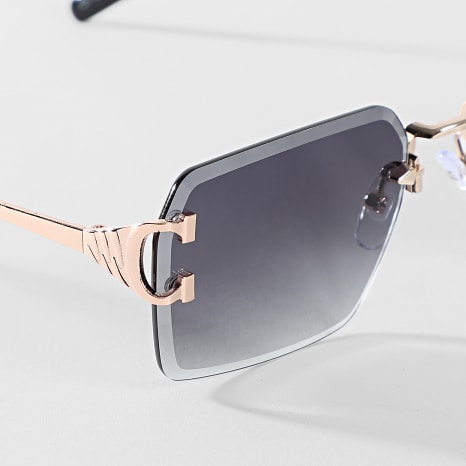 Classic Series - Lunettes De Soleil 844 Noir Doré