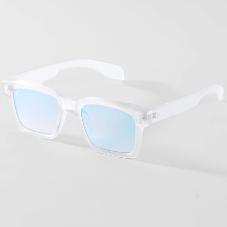 Classic Series - Zonnebril 890 Wit Lichtblauw