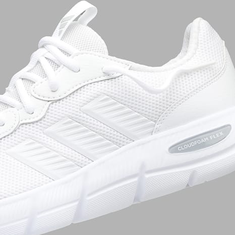 Adidas Sportswear - Baskets Cloudfoam Flex Laces KI4427 Footwear White Grey Two