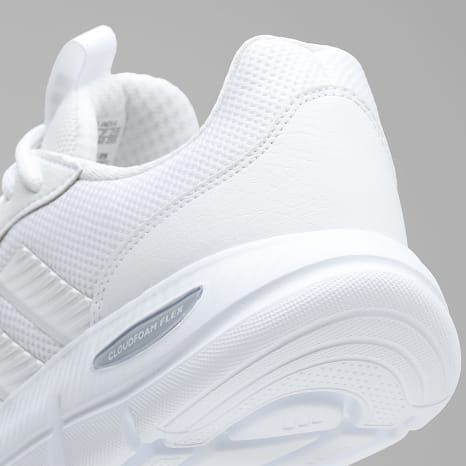 Adidas Sportswear - Baskets Cloudfoam Flex Laces KI4427 Footwear White Grey Two