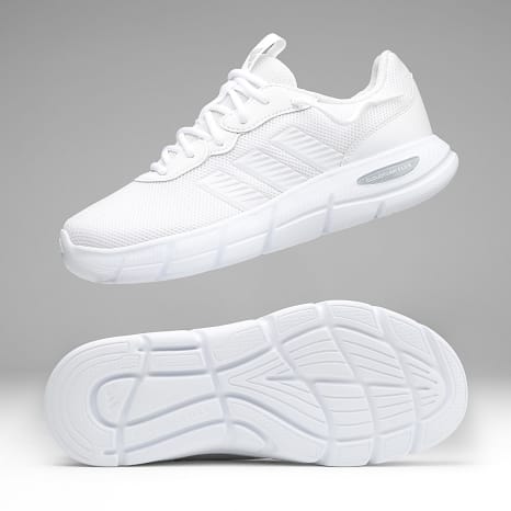 Adidas Sportswear - Baskets Cloudfoam Flex Laces KI4427 Footwear White Grey Two