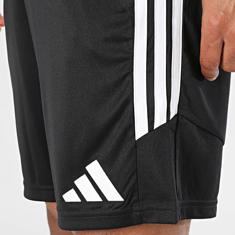 Adidas Sportswear - Short Jogging A Bandes Tiro26L JY9719 Noir Blanc