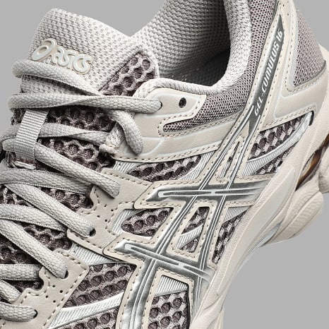 Asics - Baskets Gel Cumulus 16 1203A733 Cocoa Powder Pure Silver