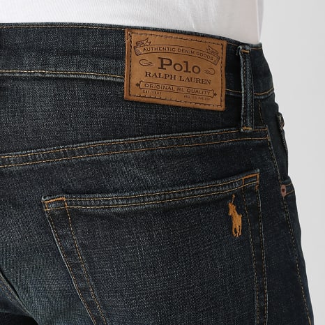 Polo Ralph Lauren - Jean Relaxed Fit Hampton Original Player Bleu Marine
