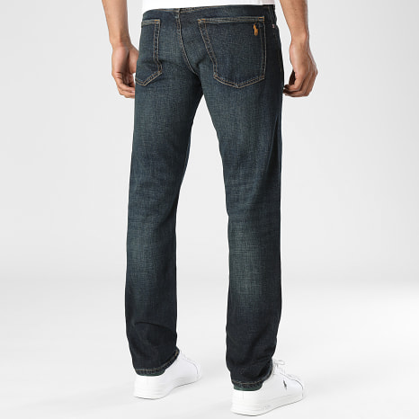 Polo Ralph Lauren - Jean Relaxed Fit Hampton Original Player Bleu Marine