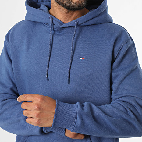 Tommy Jeans - Sweat Capuche Flag 0742 Bleu Marine