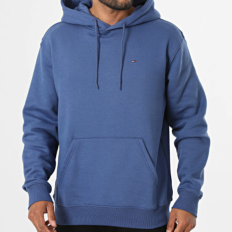 Tommy Jeans - Sweat Capuche Flag 0742 Bleu Marine