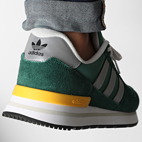 Adidas Originals - Sneakers ZX 500 RS KI9813 Blanch Green Silver