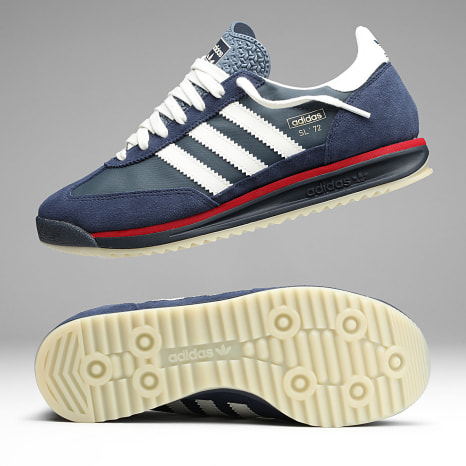 Adidas Originals - Baskets SL 72 RS KH9647 Night Indigo Off White Preloved Ink