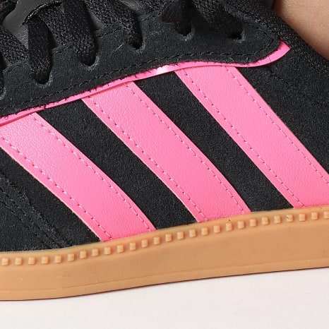 Adidas Performance - Zapatillas Mujer Breaknet Sleek J KJ4437 Negro Core Rosa Límpido