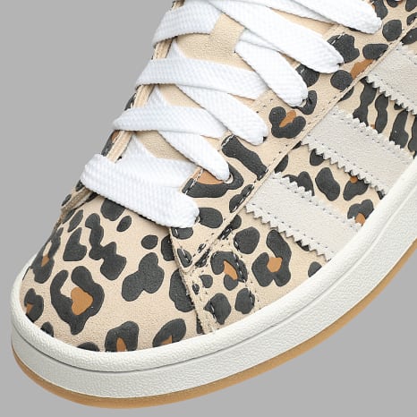 Adidas Originals - Baskets Femme Campus 00s J KI9432 Sand Strata Footwear White Gum 3 Leopard