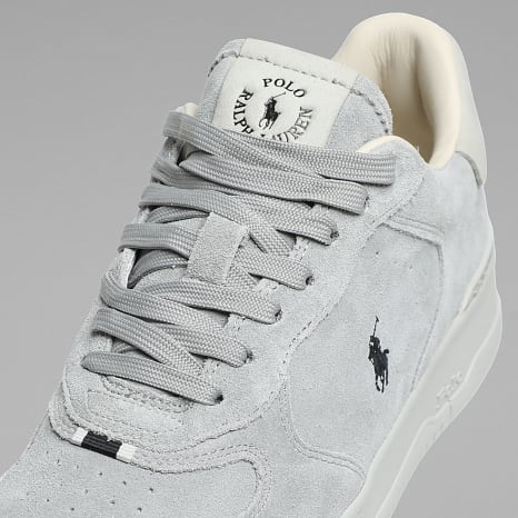 Polo Ralph Lauren - Baskets Masters Court Rib Tonal Grey