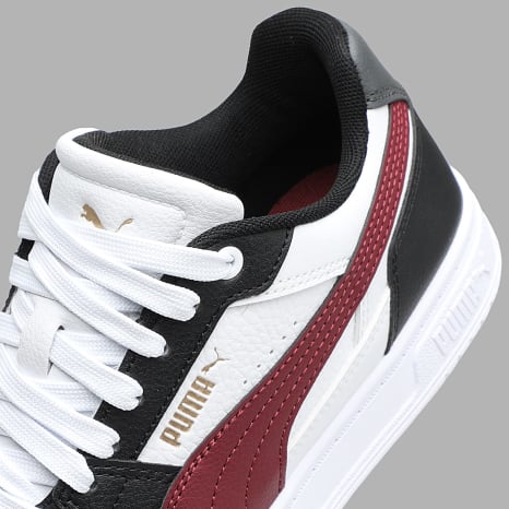 Puma - Baskets Femme Caven III Jr 406235 Puma Black Team Red White