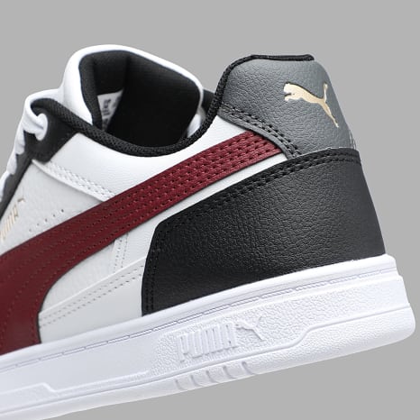 Puma - Baskets Femme Caven III Jr 406235 Puma Black Team Red White
