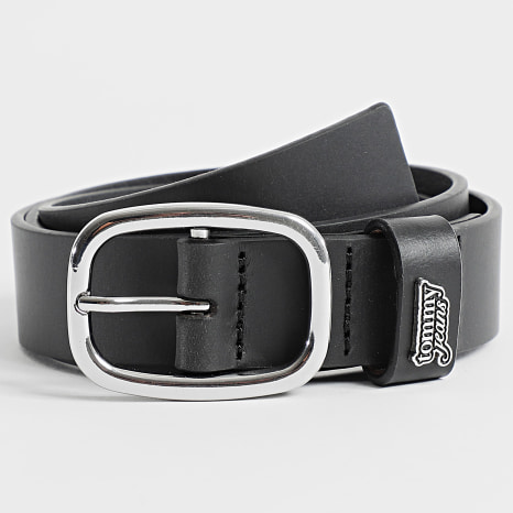 Tommy Jeans - Ceinture Femme Oval 3.0 8812 Noir