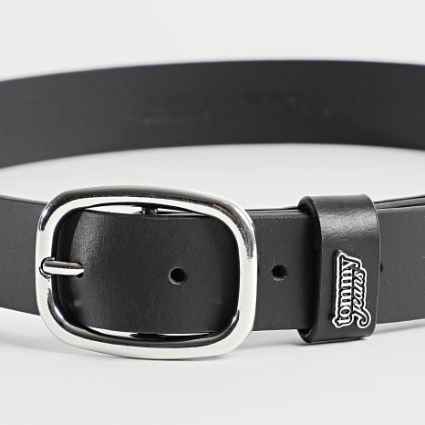 Tommy Jeans - Ceinture Femme Oval 3.0 8812 Noir
