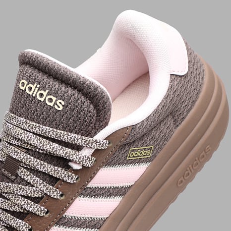 Adidas Sportswear - Baskets Femme VL Court Bold KH9470 Earth Strata Clear Pink Sand Strata