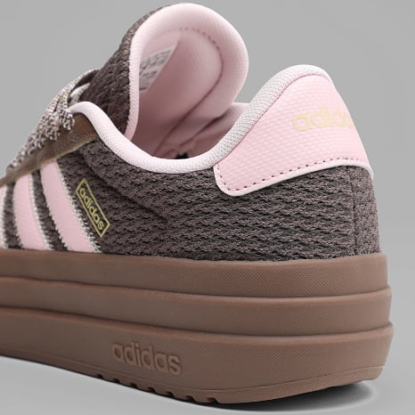 Adidas Sportswear - Baskets Femme VL Court Bold KH9470 Earth Strata Clear Pink Sand Strata