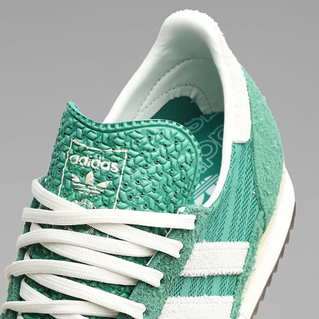 Adidas Originals - Baskets SL 72 OG W KJ4988 Blanch Green Off White Dual Yellow