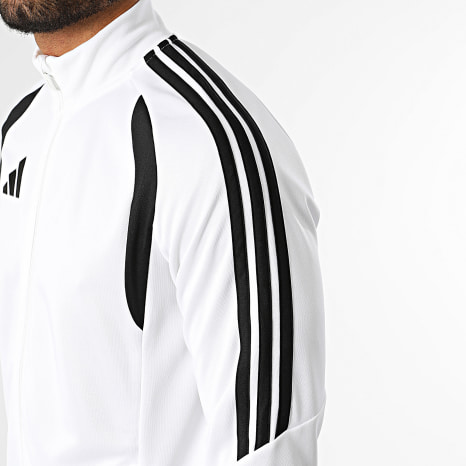 Adidas Sportswear - Veste De Sport A Bandes Tiro League 2026 KC1278 Blanc Noir