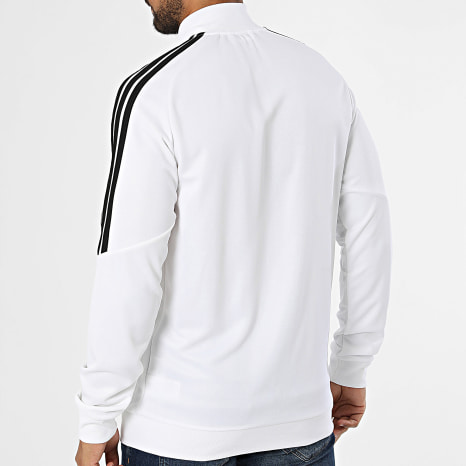 Adidas Sportswear - Veste De Sport A Bandes Tiro League 2026 KC1278 Blanc Noir