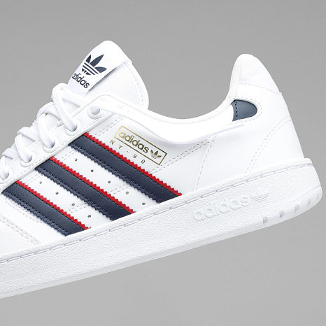 Adidas Originals - Sneakers NY 90 Footwear Weiß Collegiate Navy Scarlet