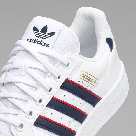 Adidas Originals - Sneakers NY 90 Footwear Weiß Collegiate Navy Scarlet