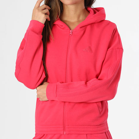 Adidas Sportswear - Ensemble De Survetement A Bandes Femme Energize KQ7594 Rose Fuchsia