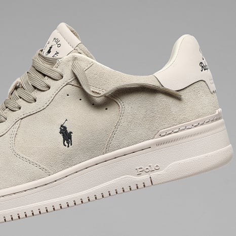 Polo Ralph Lauren - Baskets Masters Court Rib Milkshake
