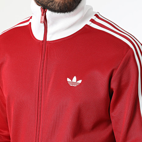 Adidas Originals - Veste Zippée Beckenbauer KW0119 Rouge