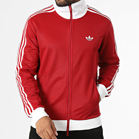 Adidas Originals - Veste Zippée Beckenbauer KW0119 Rouge