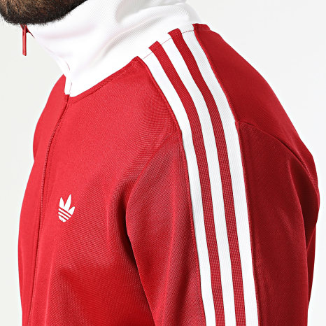 Adidas Originals - Veste Zippée Beckenbauer KW0119 Rouge