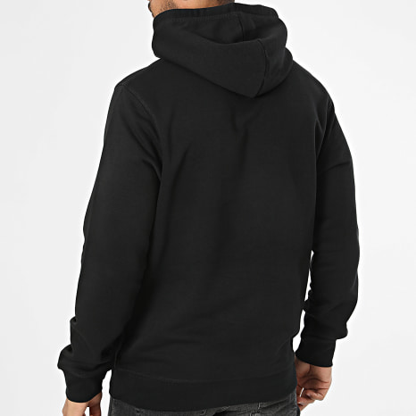 Superman - Sweat Capuche Logo Noir Argent