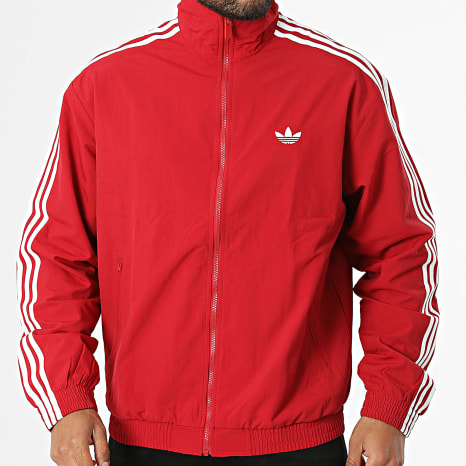 Adidas Originals - Veste Zippée Firebird Woven KW0123 Rouge