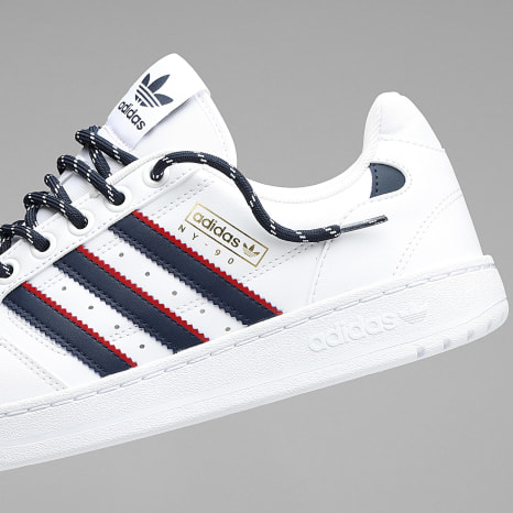 Adidas Originals - Baskets NY 90 Footwear White Collegiate Navy Scarlet x SUPERLACED