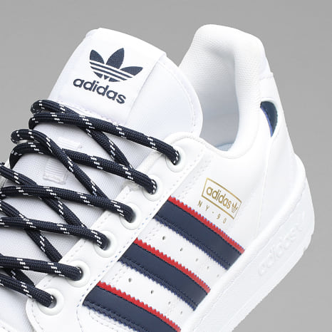 Adidas Originals - Baskets NY 90 Footwear White Collegiate Navy Scarlet x SUPERLACED