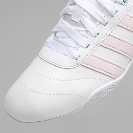 Adidas Sportswear - Baskets Femme Grand Court Lo Girls J KI1764 Footwear White Distilled Pink Halo Mint