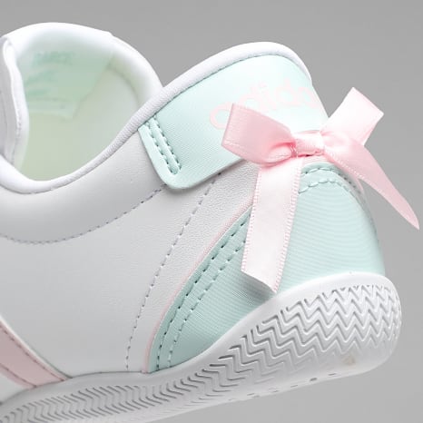 Adidas Sportswear - Baskets Femme Grand Court Lo Girls J KI1764 Footwear White Distilled Pink Halo Mint