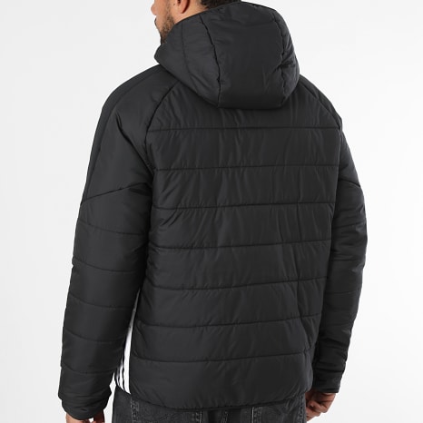Adidas Sportswear - Doudoune Capuche Zippée A Bandes Tiro 26 Essentials Winterized KE1572 Noir